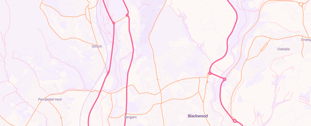 Map showing Paramount Mot & Repairs, Blackwood