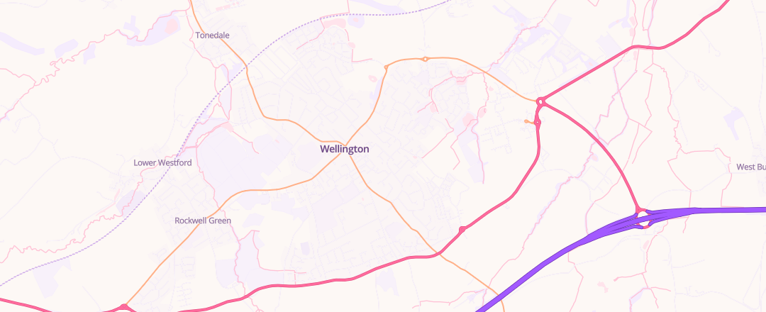 Map showing Kcs Auto's Ltd, Wellington
