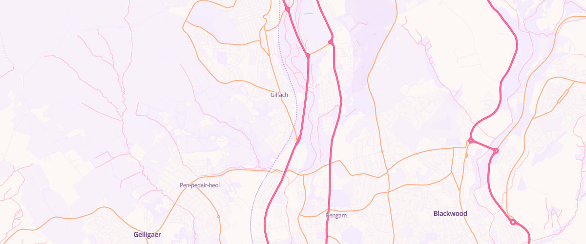 Map showing the location of Esso