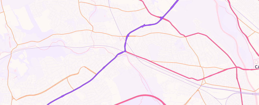 Map showing Halfords Autocentre, Cardiff