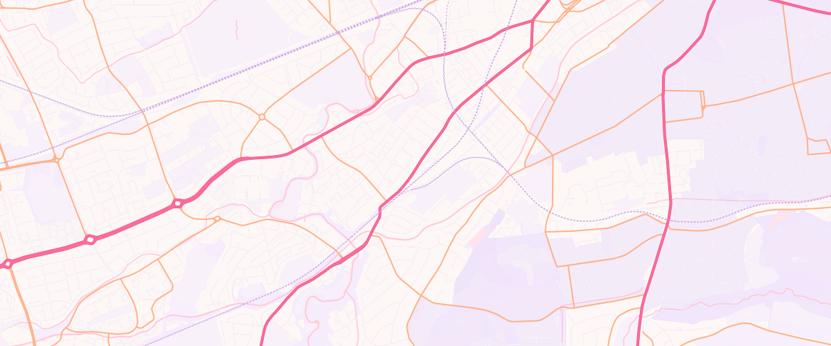 Map showing the location of Mfg Slateford