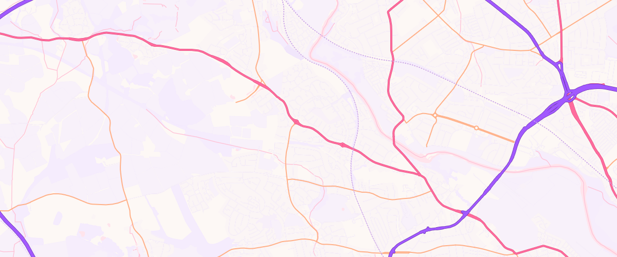 Map showing the location of Asda Llantrisant Express Petrol