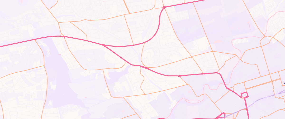 Map showing the location of Sainsburys Blackhall