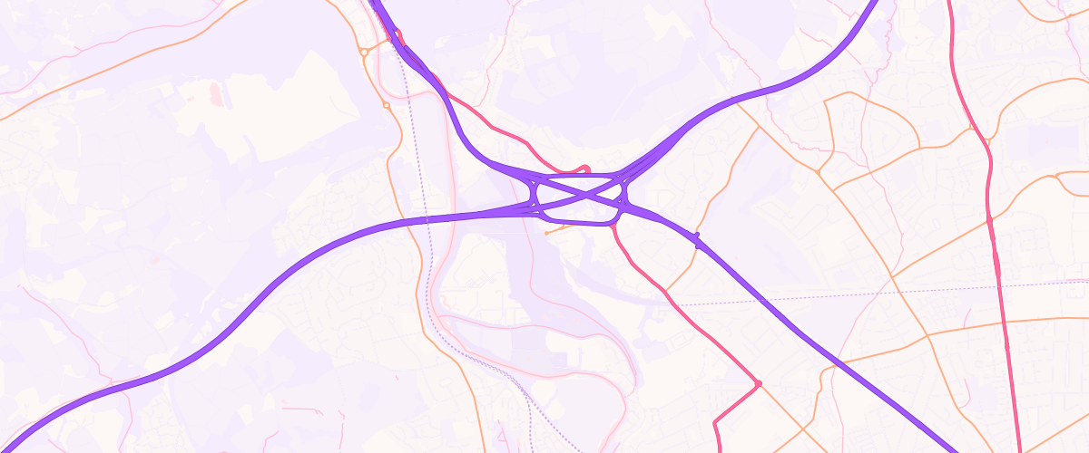 Map showing the location of Asda Cardiff Coryton Supercentre