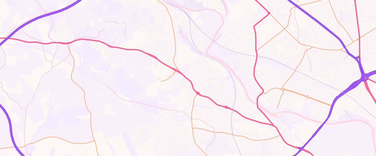 Map showing the location of Asda Radyr Express Petrol