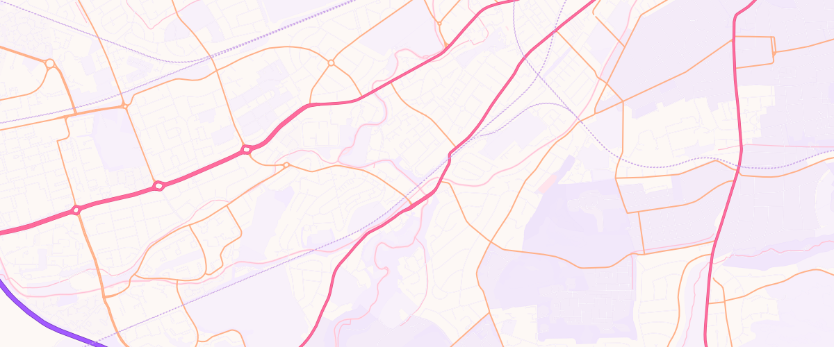 Map showing the location of Asda Chesser Supercentre