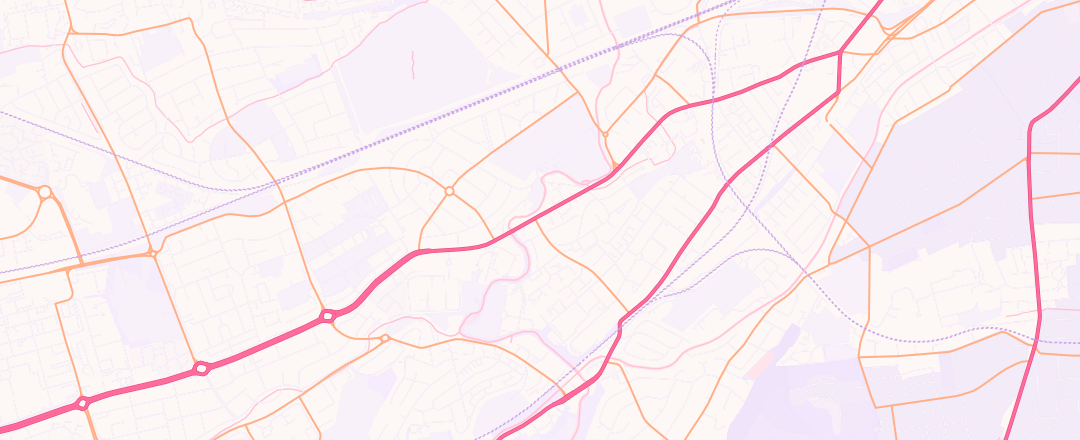 Map showing Kwik-Fit, Edinburgh