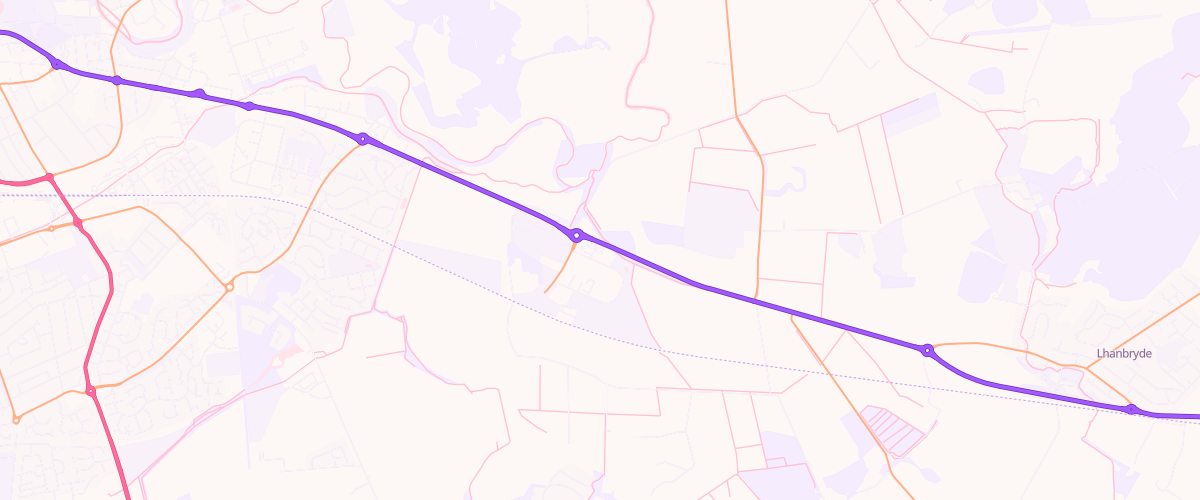 Map showing the location of Asda Elgin Express Petrol