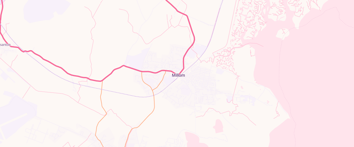 Map showing the location of Whartons Garage Ltd