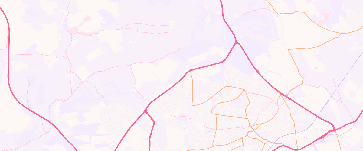 Map showing the location of P W Millar Ltd