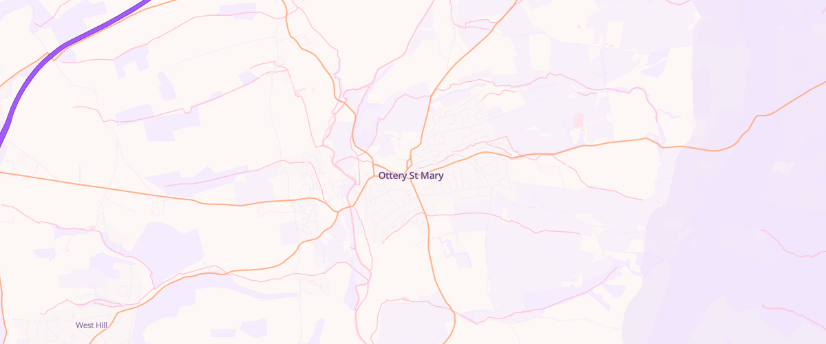 Map showing the location of Lovells Garage