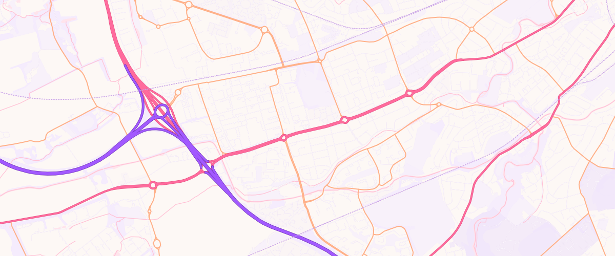 Map showing the location of Mfg Napier