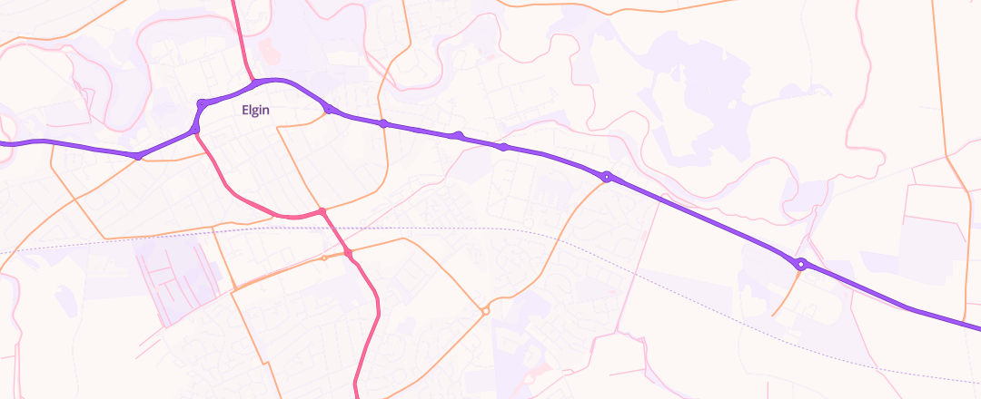 Map showing David Mcleod Motor Engineers Ltd, Elgin