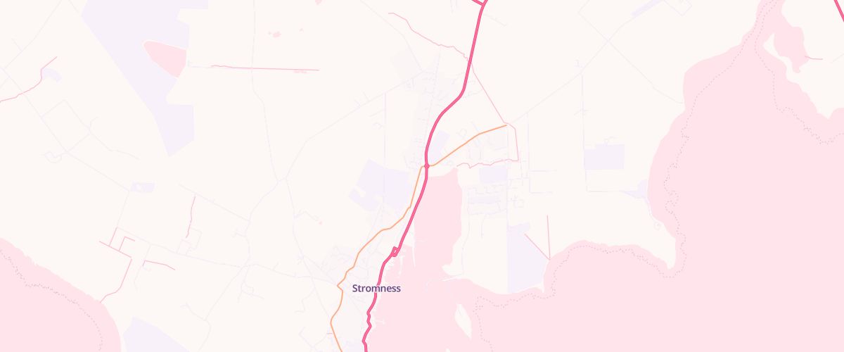 Map showing the location of North End Garage