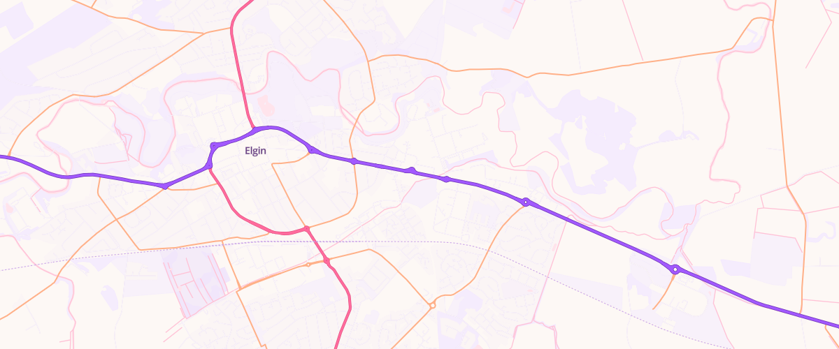 Map showing the location of Mfg Pinefield