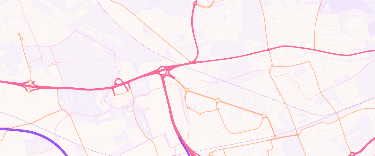 Map showing the location of Mfg Morrisons Edinburgh Gyle