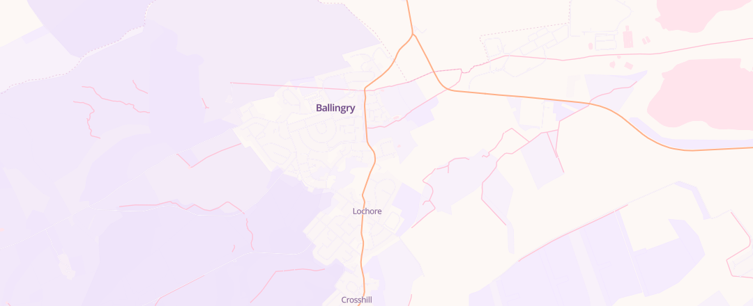 Map showing Fife Engine Services, Lochgelly
