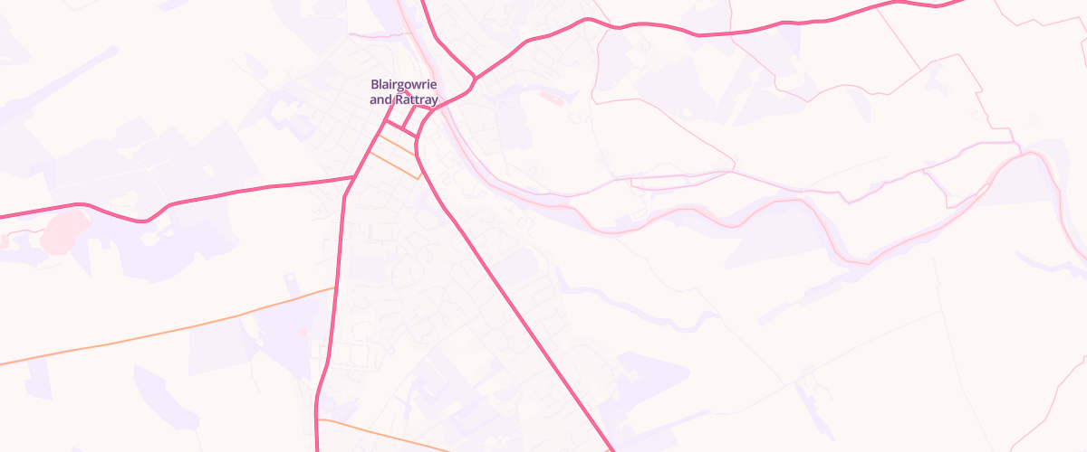 Map showing the location of Blairgowrie Welton Superstore Petrol