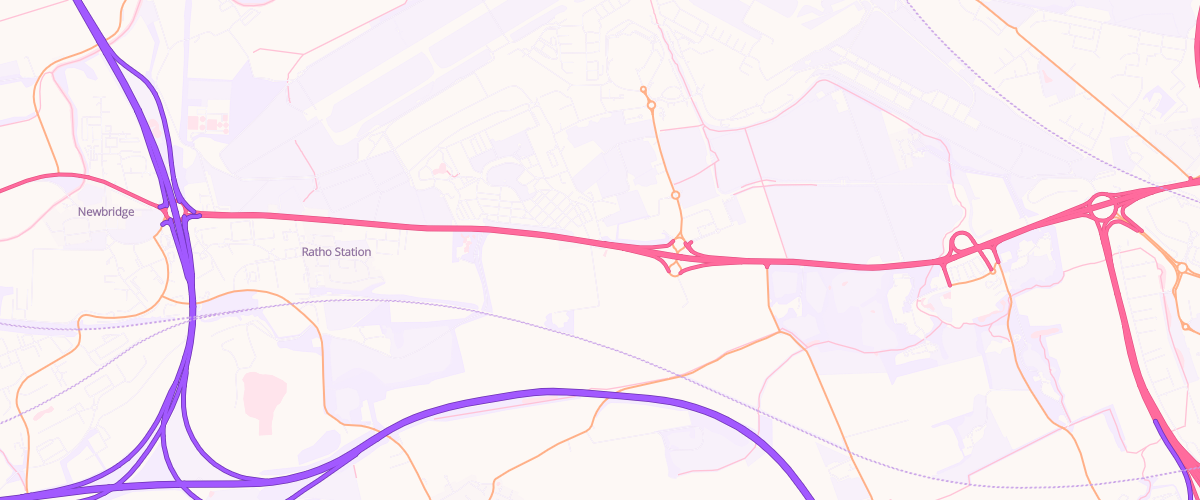 Map showing the location of Ingliston Sf Connect