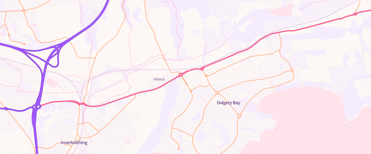 Map showing the location of St Davids Sf Connect