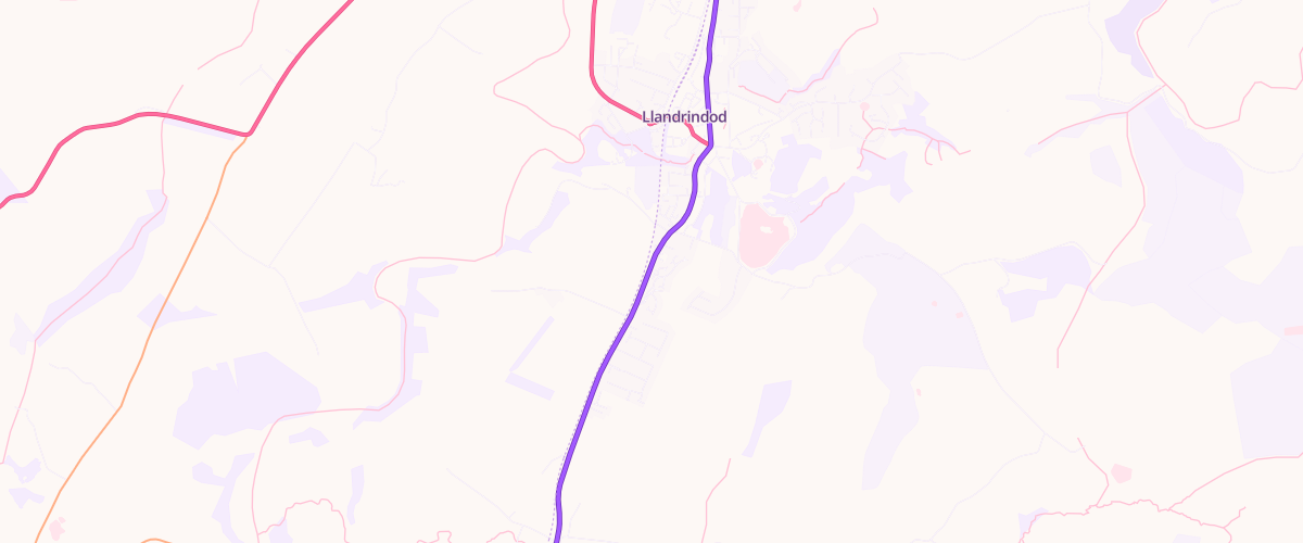Map showing the location of Ascona Ridgebourne Service Station