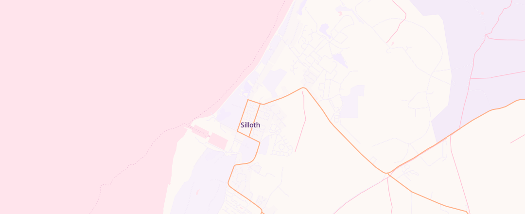 Map showing Silloth Motor Company, Silloth