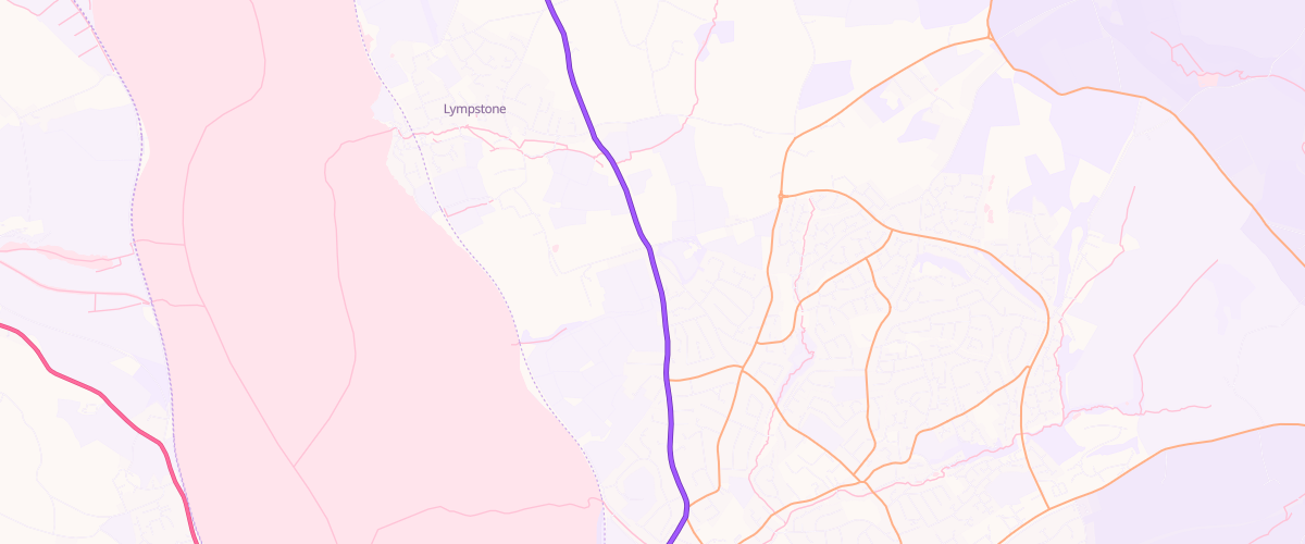 Map showing the location of Ascona Courtlands Service Station