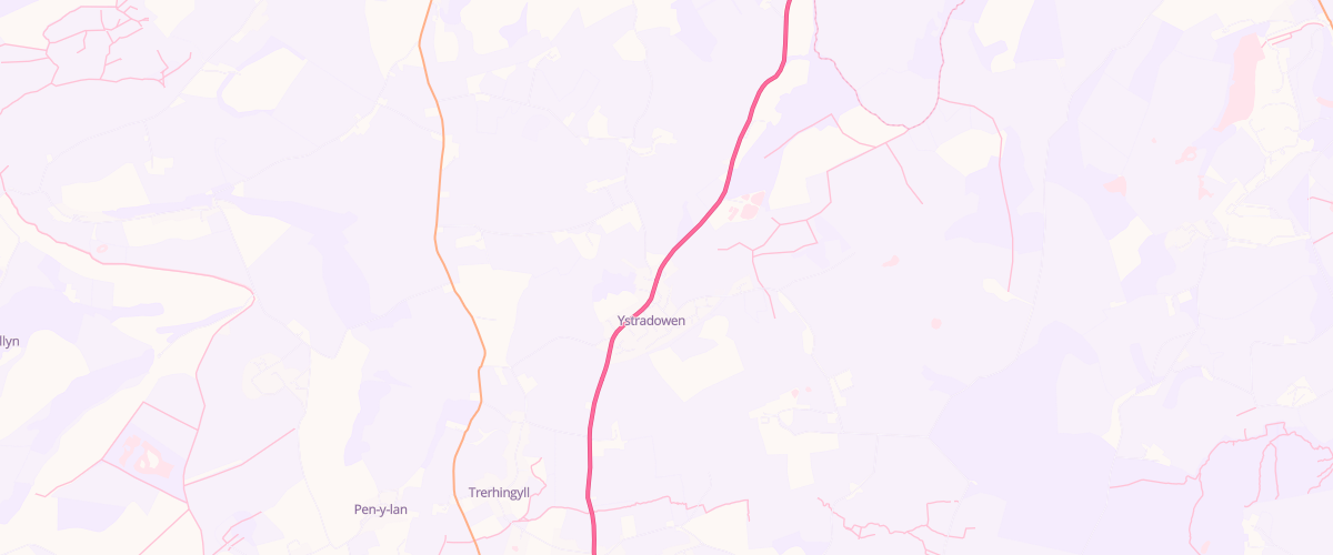 Map showing the location of Tudor Garage