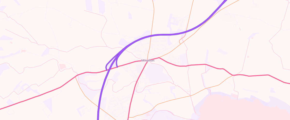 Map showing the location of Stewart and Smart
