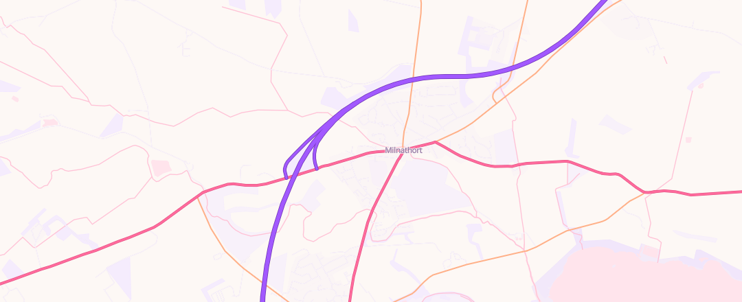 Map showing Stewart And Smart Mot Centre, Milnathort