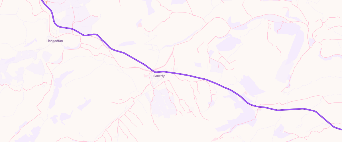 Map showing the location of Service Garage