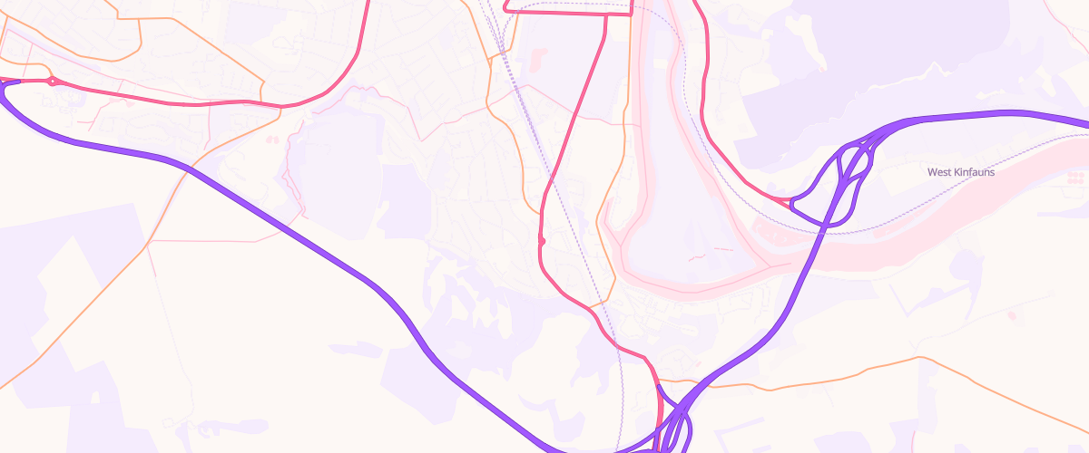 Map showing the location of Shell Strathtay