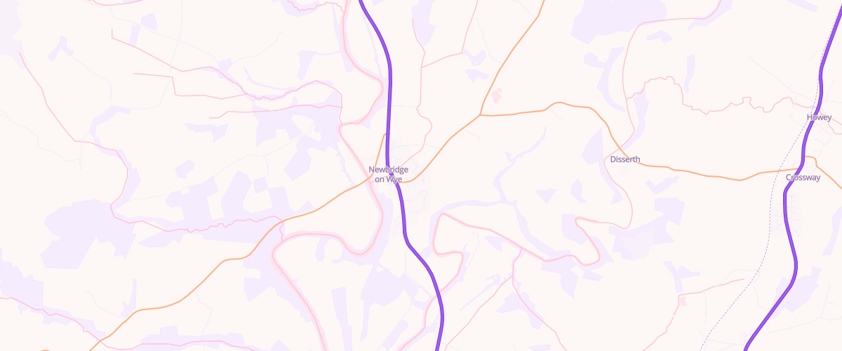 Map showing the location of Great House Garage