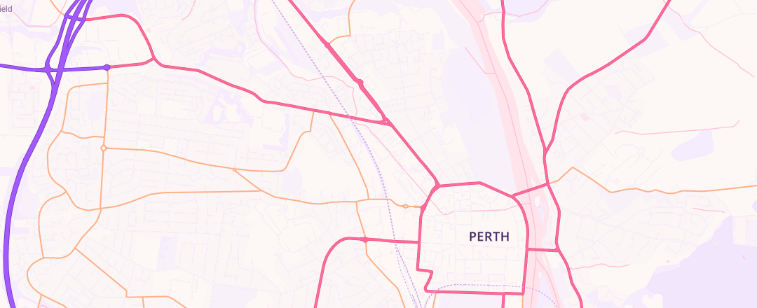 Map showing A A Garage Services, Perth