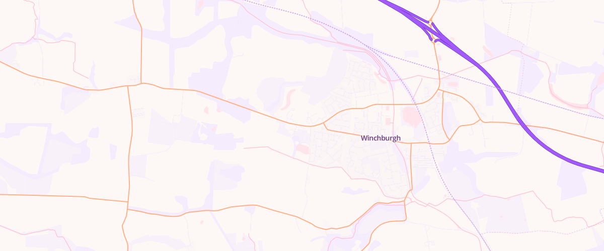 Map showing the location of Mfg Glendevon