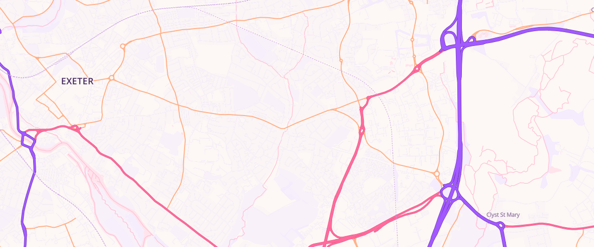 Map showing the location of Mfg Birchy Barton