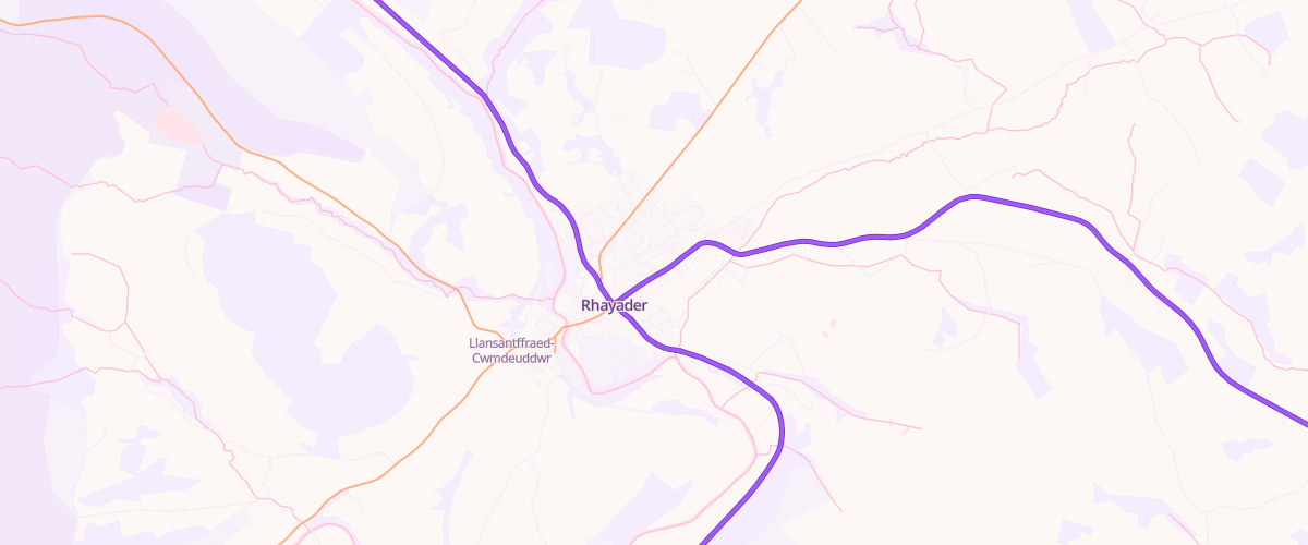 Map showing the location of Fairfield Filling Station