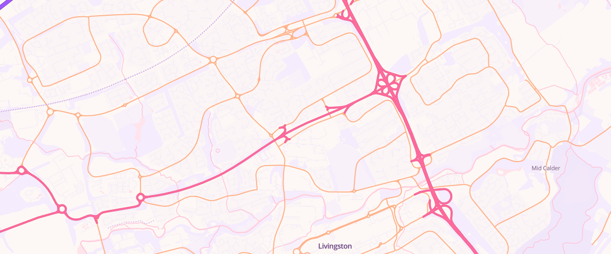 Map showing the location of Shell Livingston