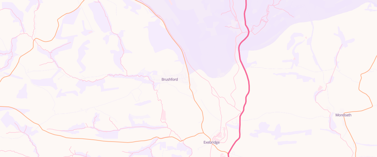 Map showing the location of Exclusively Exmoor Limited