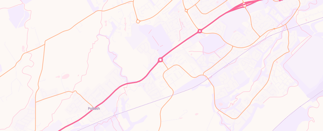 Map showing Farmer Autocare Limited, Livingston