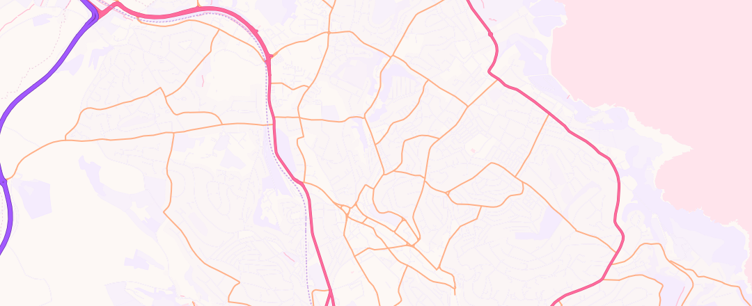 Map showing Acm Garage, Torquay