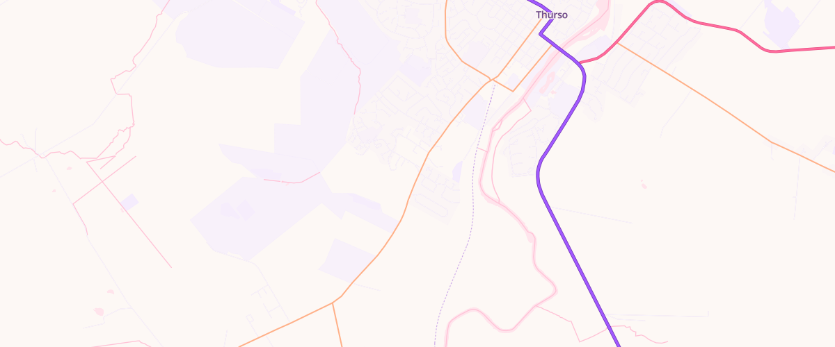 Map showing the location of Ormlie Filling Station