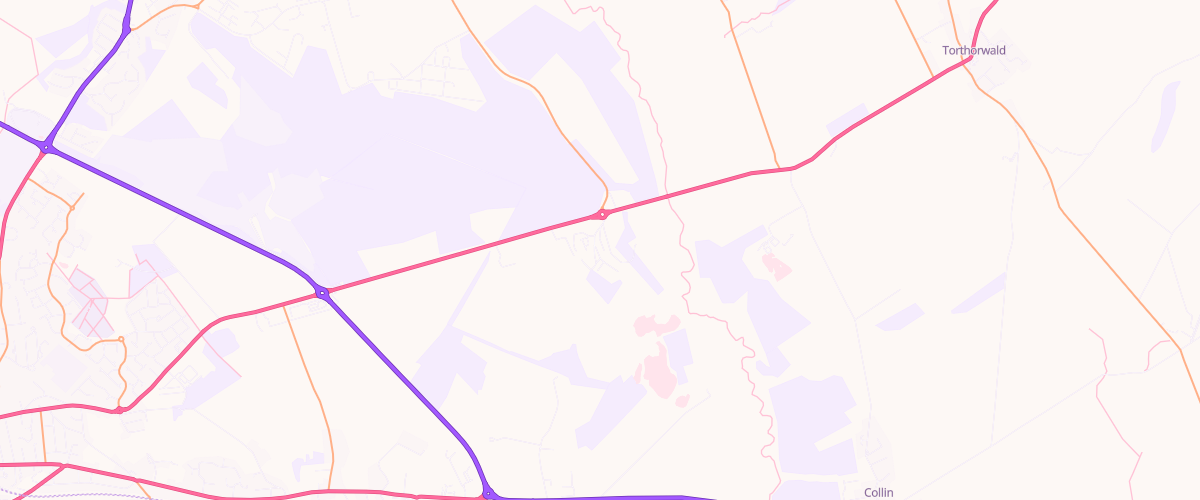 Map showing the location of Carrs Billington Agriculture Sales