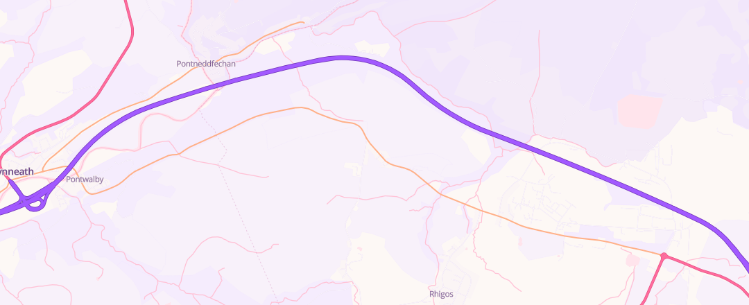 Map showing Vale Autotec Limited, Aberdare