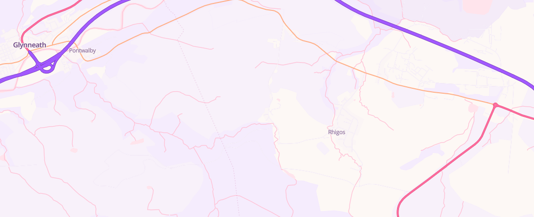 Map showing Maesyffynon Garage Limited, Aberdare