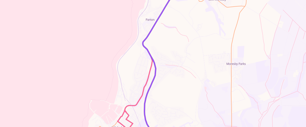 Map showing the location of Pelican Service Station
