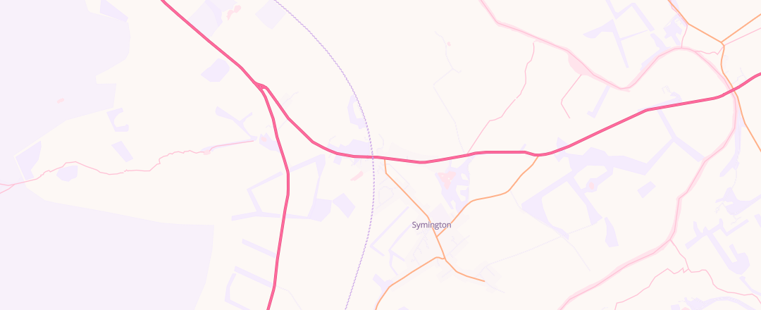Map showing James Harvie & Sons Ltd, Biggar