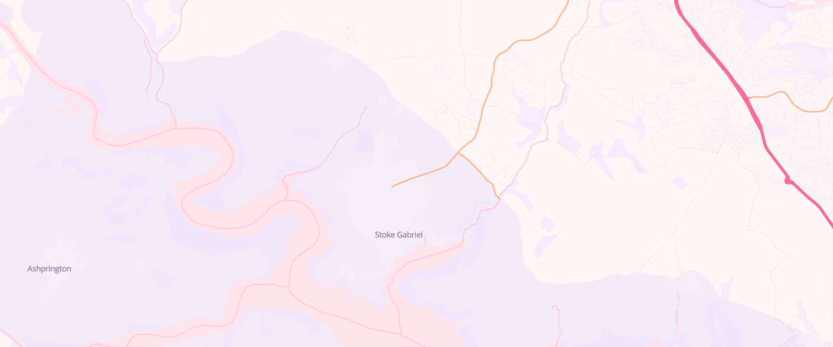 Map showing the location of Stoke Gabriel Garage