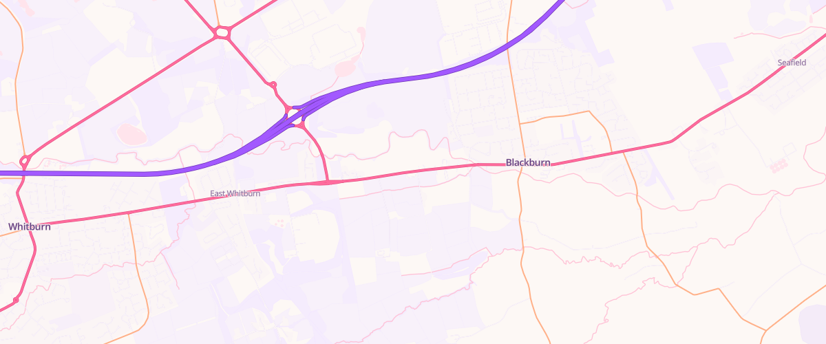 Map showing the location of Mfg Mosshall