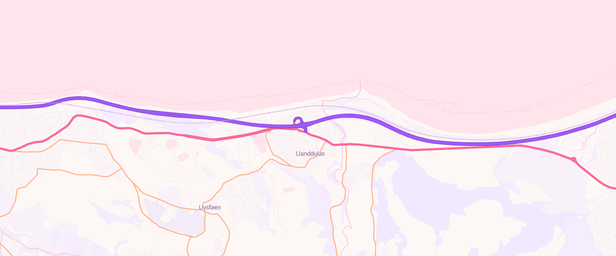 Map showing the location of Shell Expressway